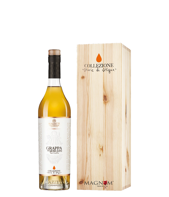 Mazzetti Collezione Grappa di Moscato Invecchiata Collezione Magnum 1,5 L