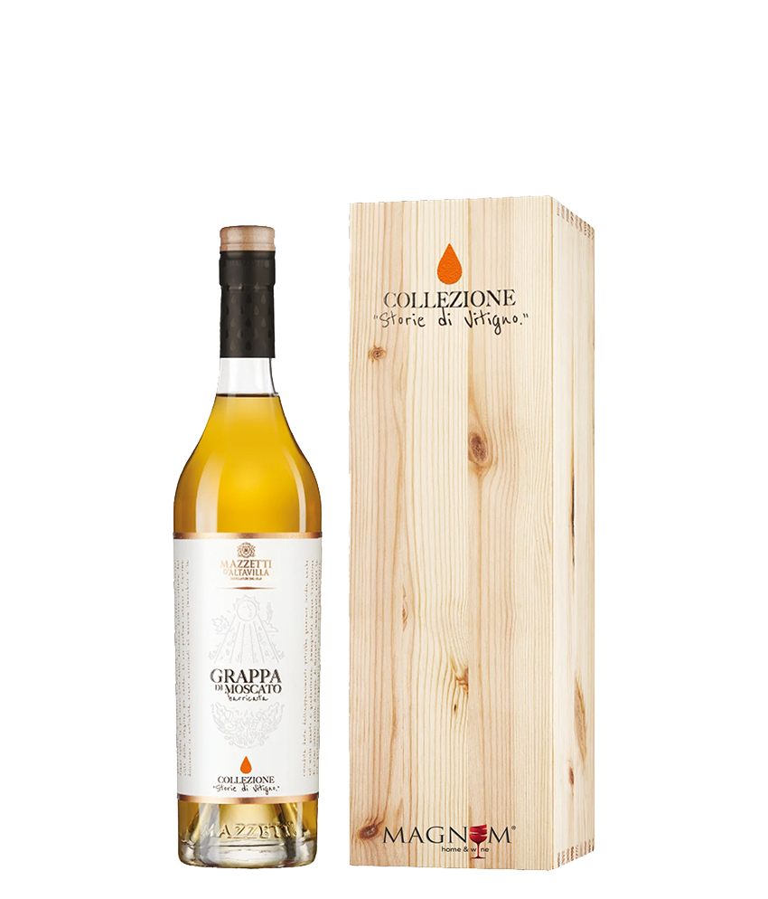 Mazzetti Collezione Grappa di Moscato Invecchiata Collezione Magnum