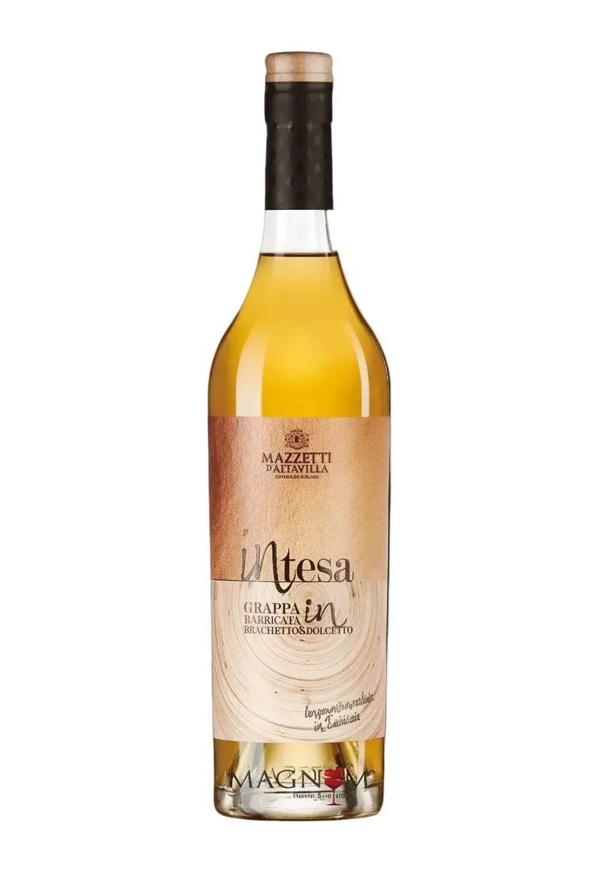Mazzetti "Intesa" Grappa Brachetto e Dolcetto in der Geschenkpackung