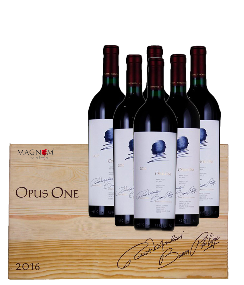 Robert Mondavi Opus One 2018 | 6er Holzkiste bei Magnum home & wine Collections