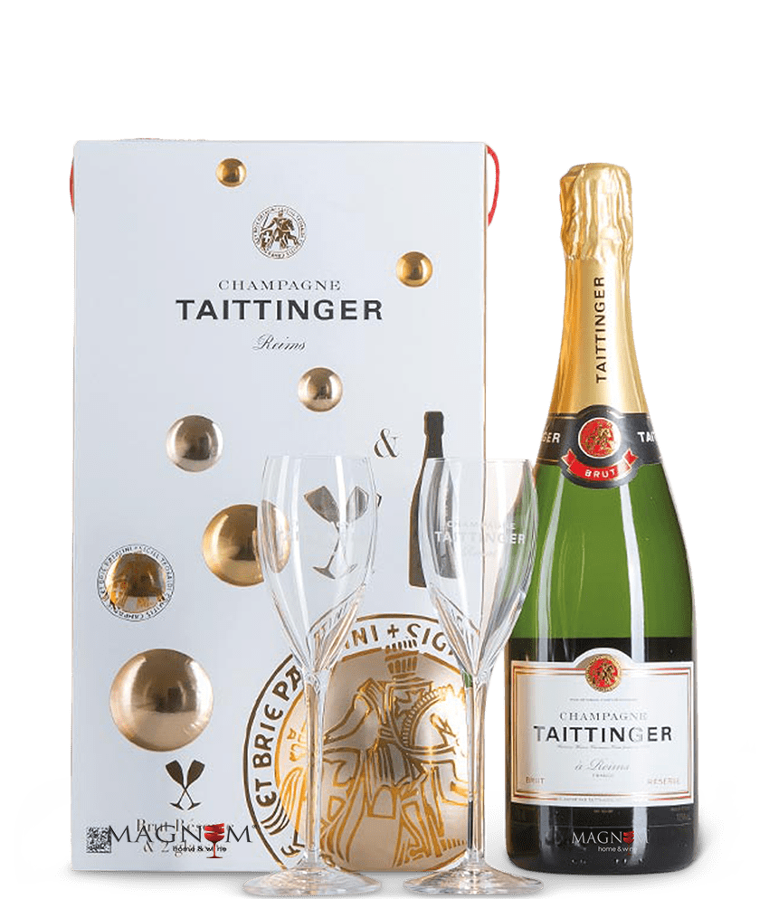 Taittinger Champagner Reserve | Geschenkbox bei Magnum home & wine Collections 