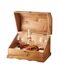 Mazzetti Grappa di Moscato Invecchiata "Leonadro da Vinci" | Holzkiste inkl. 2 Gläsern & Dekanter