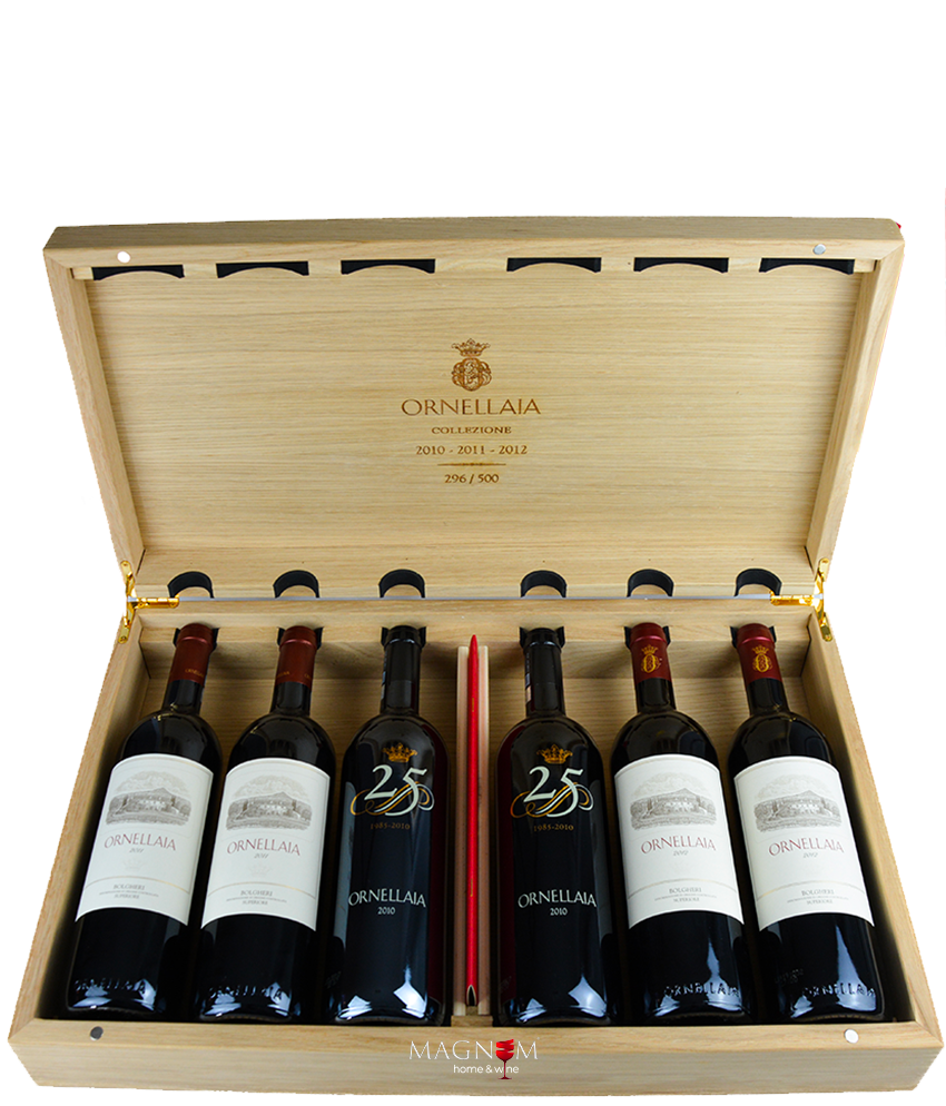 Ornellaia Bolgheri DOC Collezione 2010 2011 2012 Toskana | Dreier Édition OHK