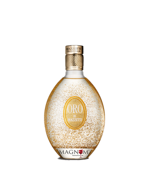 Mazzetti d’Altavilla „Oro“ Likör auf Basis von Moscato-Grappa mit 23-karätigen Goldflocken Geschenkpackung