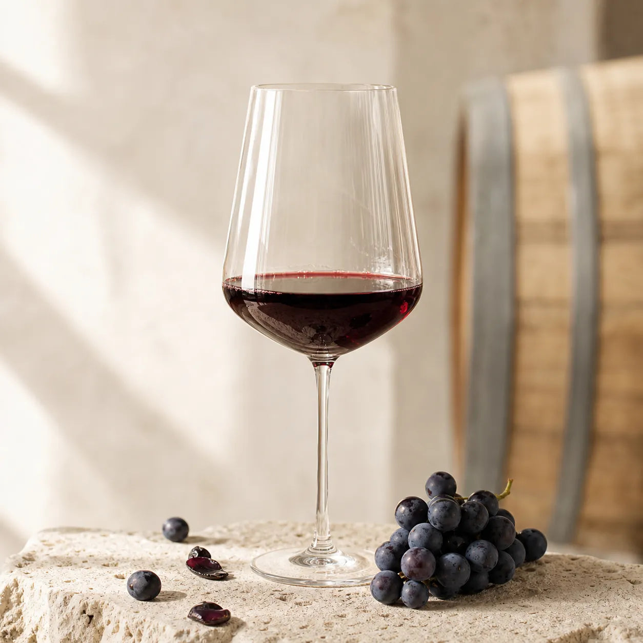 Editoriale Darstellung zu Rotwein