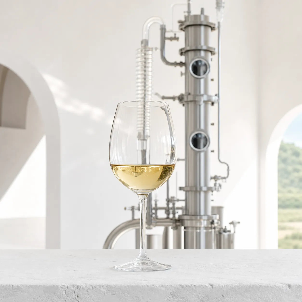Editoriale Darstellung zu Entalkoholisierter Wein